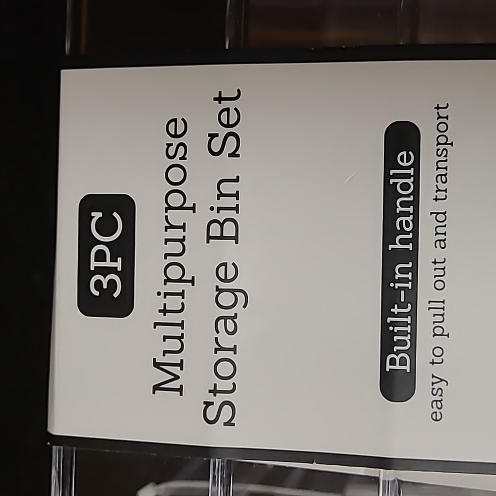 Multipurpose Storage Bin Set - Picture 4 of 10